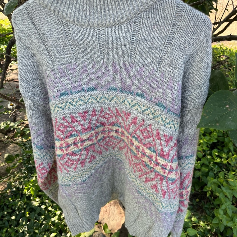 Woolrich pink and Purple Women's Sweater
